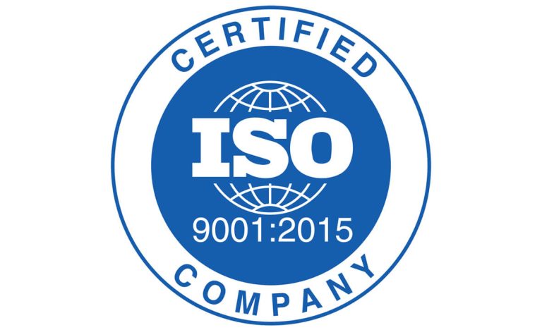 ISO 9001 2015 Certified